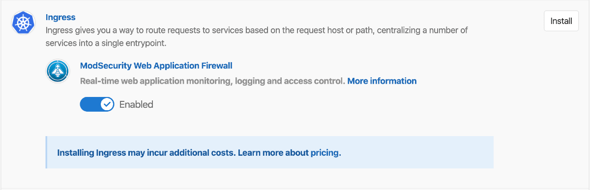 Cluster applications